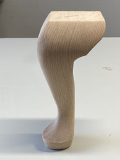 8" SET OF 2 Queen Anne Wooden