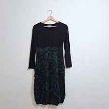 Out Of Xile Textured Bubble Hem Fit & Flare Party Occasion Dress Size 1 UK 10-12