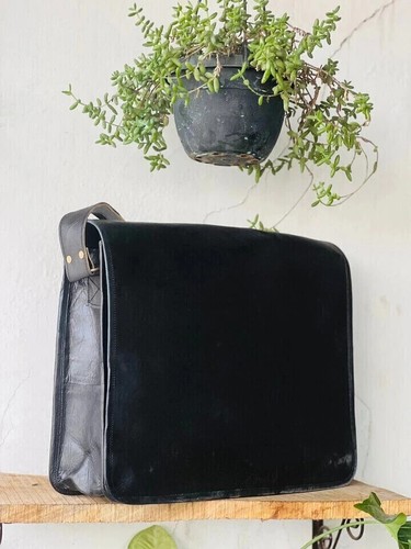 Bag leather messenger - leather,