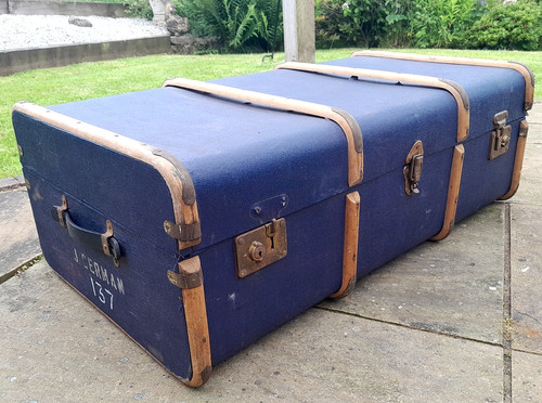 Vintage blue wood - vintage,