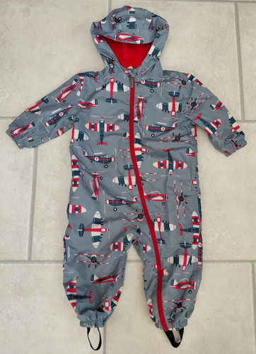 Hatley aeroplane print - print, rain
