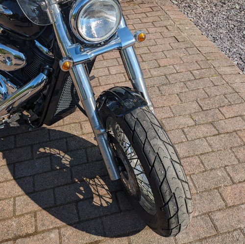 Suzuki vl800 volusia front - suzuki,