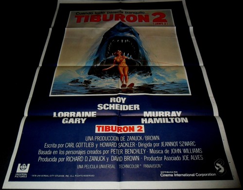 1978 jaws original spain - jaws,