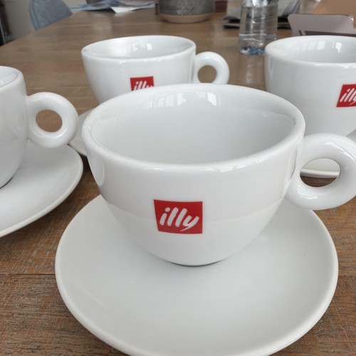 Illy coffee cup saucers - illy,