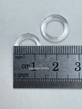 Roman Blind 13mm Clear Plastic