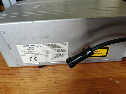 Alpine changer and - cd,