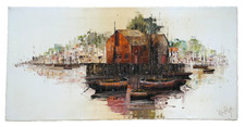 Kevin platt large oil - kevin, (b.1945)
