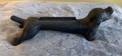 Cast iron dachshund boot - dachshund,