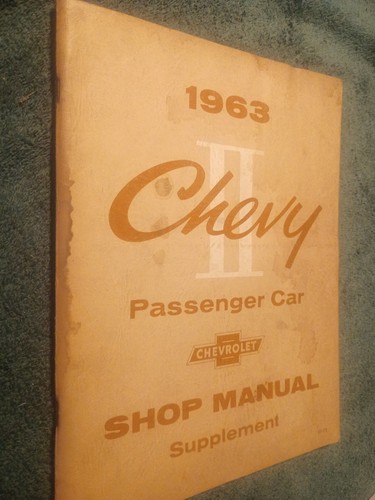 1963 chevy nova - ii, shop