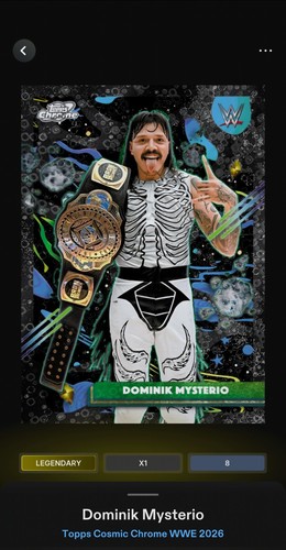 Topps wwe slam digital dominik - topps,