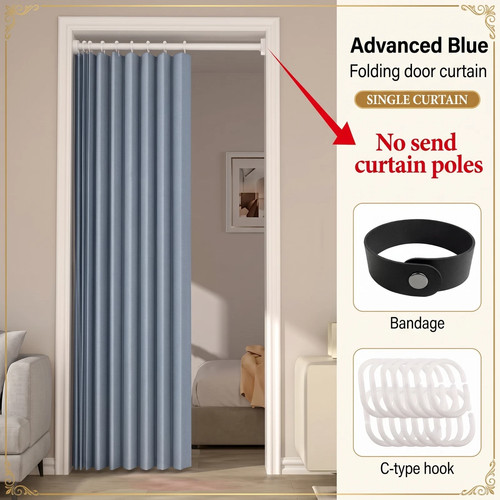 Pvc folding door - folding, effect