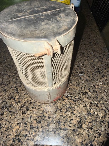Vintage cricket cage - cricket, metal