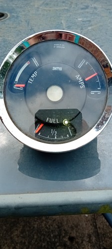 Smiths fuel amp temp - amp, gauge