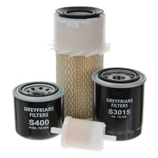 Kubota KX41, KX61 Air Oil Fuel Filter Kit Kubota D1105 Engine
