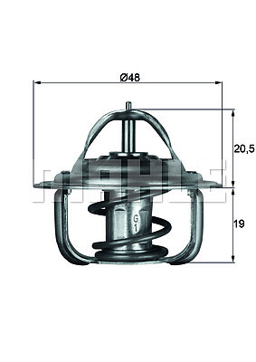 92d mahle thermostat - 1,