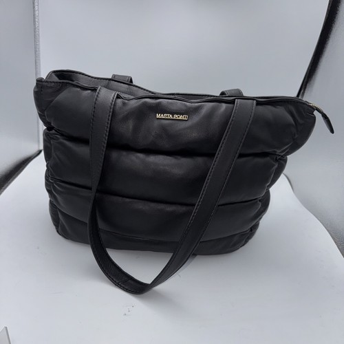 Marta ponti black quilted - ponti,