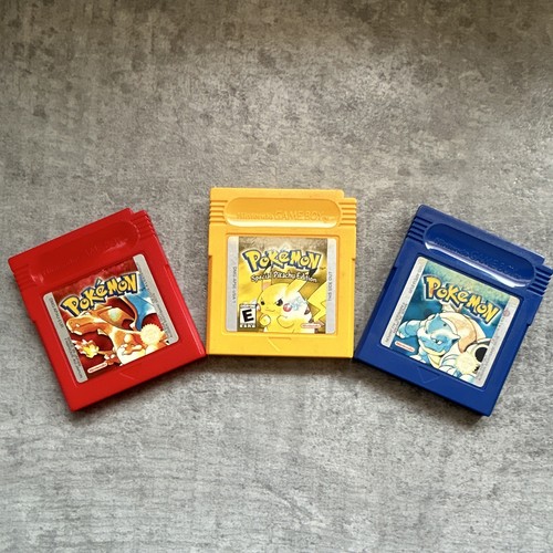 Pokémon red yellow blue - /,
