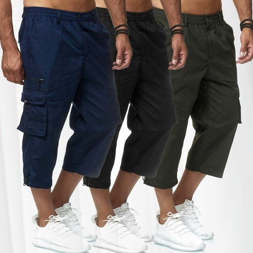 Mens elasticated waist - 3/4,