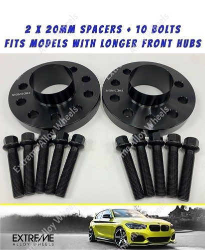 Black wheel spacers 20mm - wheel,