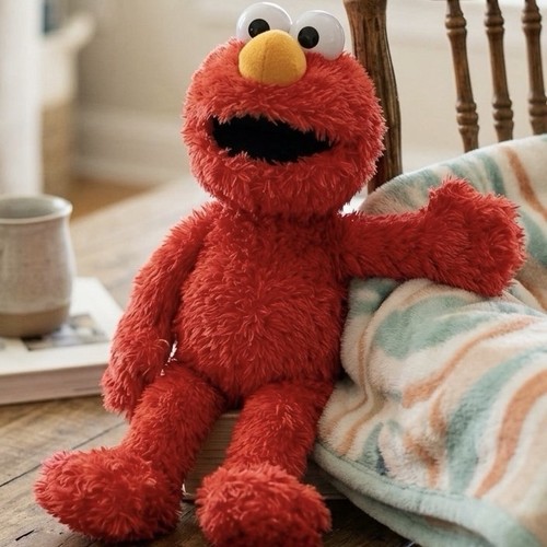 Sesame street elmo plush - street,