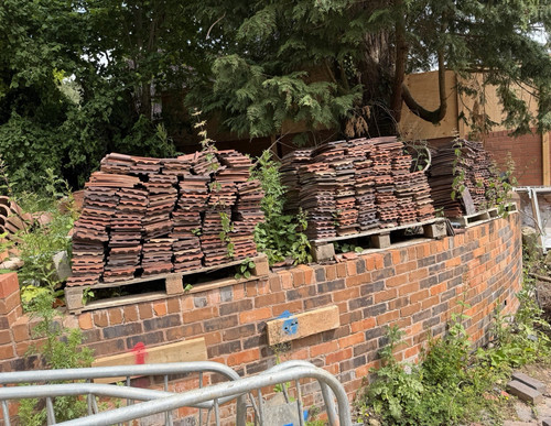 Acme clay roof tiles red - tiles, red/brown