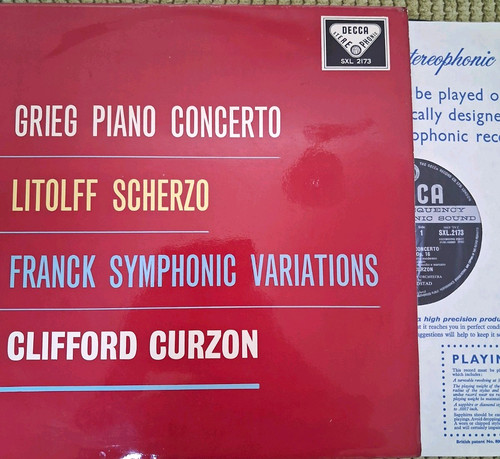 Decca sxl 2173 - ed1, ex+