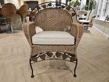 Wicker Chair With Cushion
