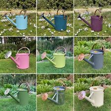 Watering Cans Metal Indoor & Outdoor Garden Galvanised Colourful (9 & 3.5 litre)