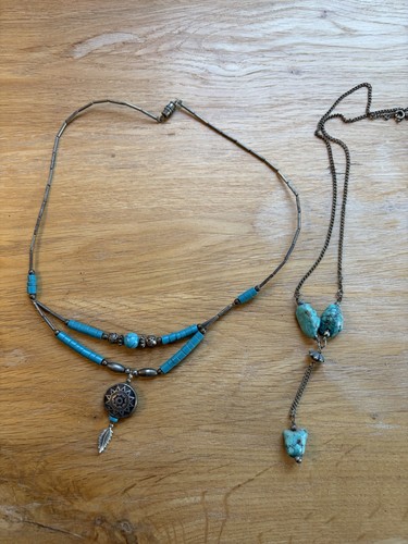 Two vintage silver tone - two,