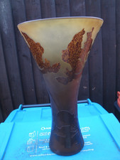 Emile Galle Style Cameo Glass