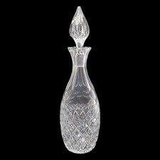 Glass Decanter Brierley Crystal Art Deco Crystal Cut Decanter with Stopper