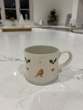 Susie Watson Christmas Robin Small Mug