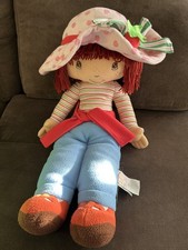 Strawberry Shortcake Large 30” Tall Rag Doll Plush Soft Toy Vintage 2003