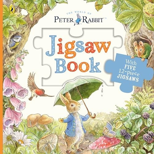 Peter rabbit jigsaw book - rabbit,