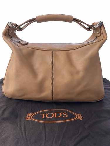Tod tan leather - leather, top