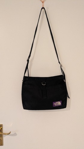 The north face purple - the, label