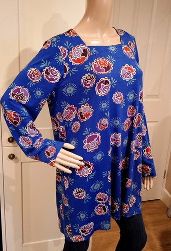 Gudrun sjoden blue floral - gudrun,