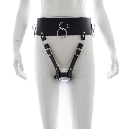 Leather underwear harness - leather,