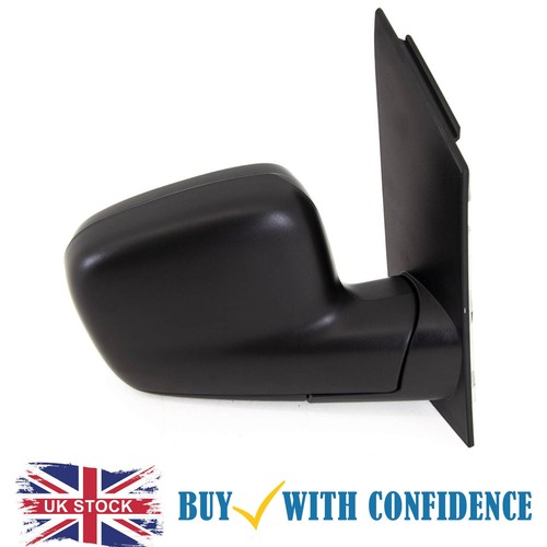 Door wing mirror manual black - mirror,