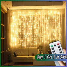 300 LED Curtain Fairy Lights