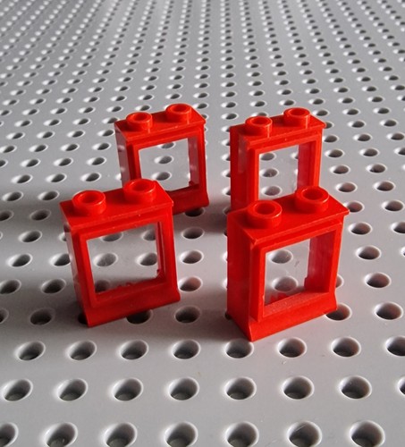 Lego window city train - train, 1x2x2