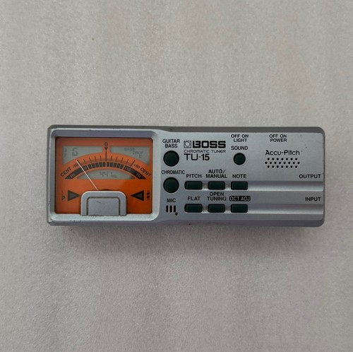 Boss chromatic tuner - tu-15,