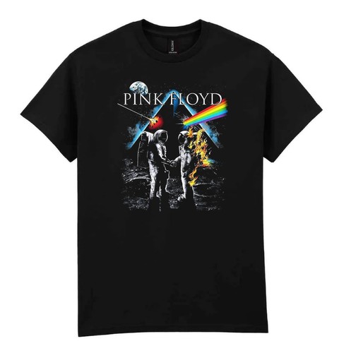 Pink floyd black shirt - pink,