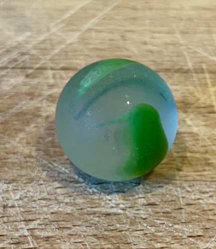 Vintage frosted large marble - vintage,