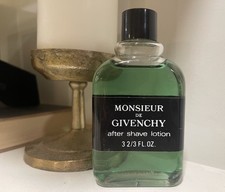 Vtg Givenchy Monsieur De Givenchy After Shave Lotion Splash Men 3 2/3 oz
