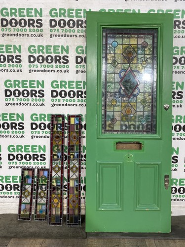 1930s leaded glass front door - leaded,