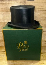 Vintage Boxed Black Fur Felt