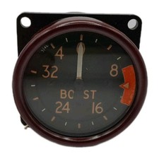 RAF Hawker Tempest Boost Gauge