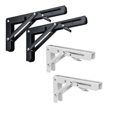 Folding Shelf Brackets, 2 Pcs