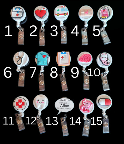 Nurse doctor badge holder - nurse,